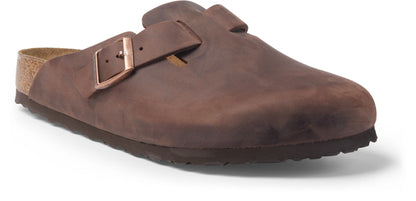 Birkenstock Boston BS Oiled Leather Sandals - Medium/Narrow Fit
