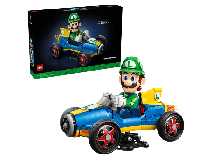LEGO SUPER MARIO 72050 Mario Kart™ – Luigi