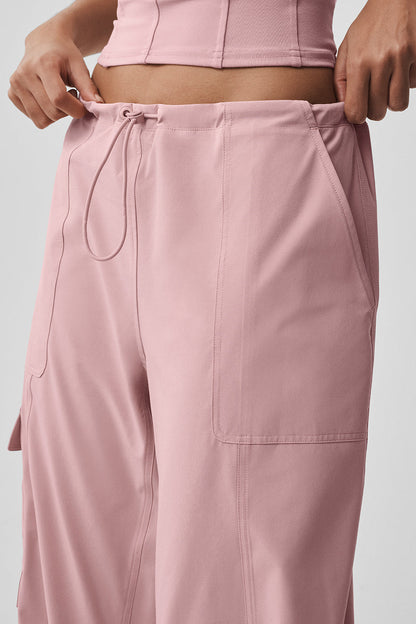 Low Rise Megastar Cargo Pant - Vintage Pink