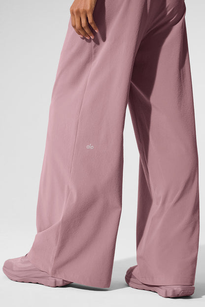 High-Waist Dreamscape Trouser (Regular) - Smoky Quartz