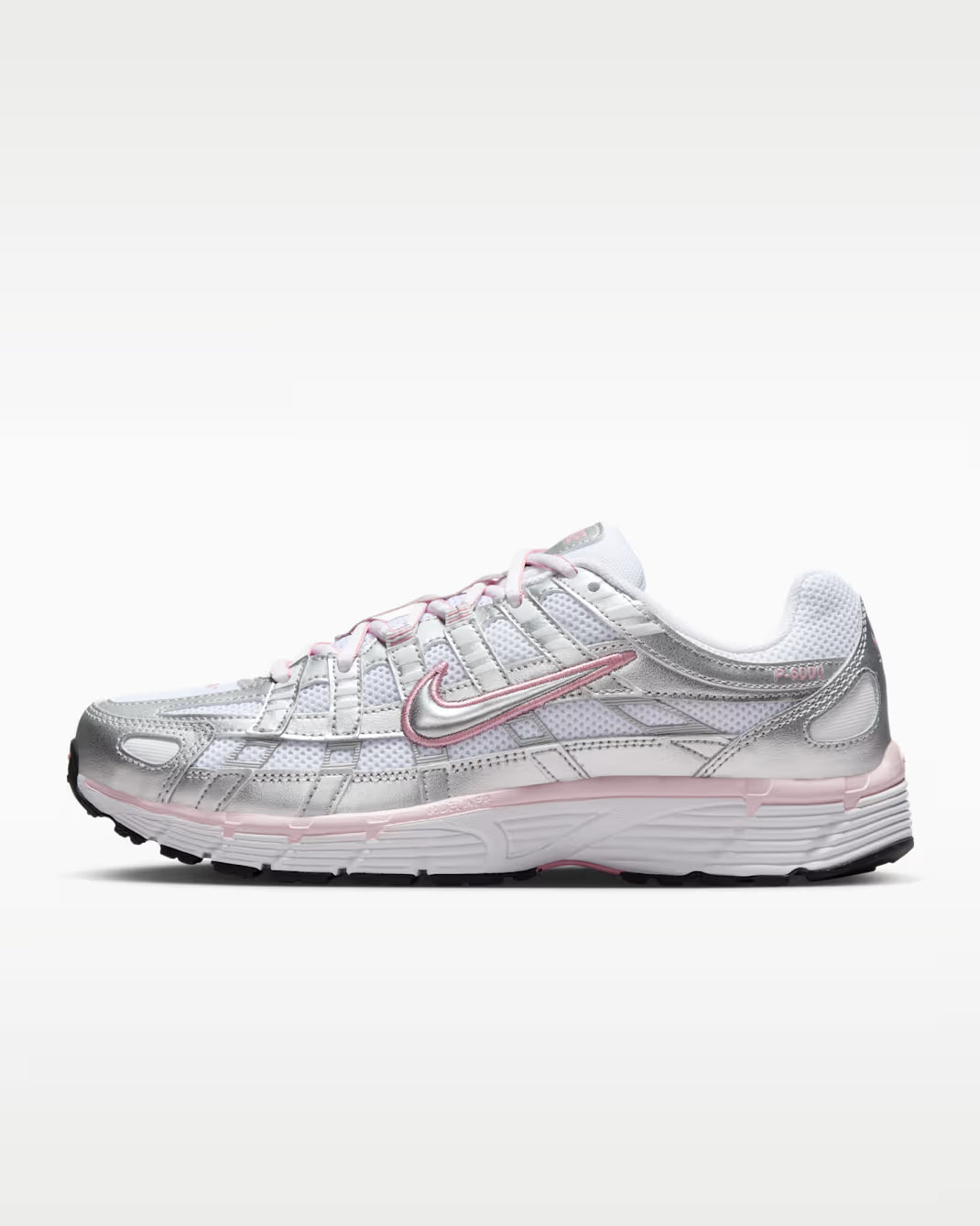 NIKE - P-6000 Metallic Silver Roze